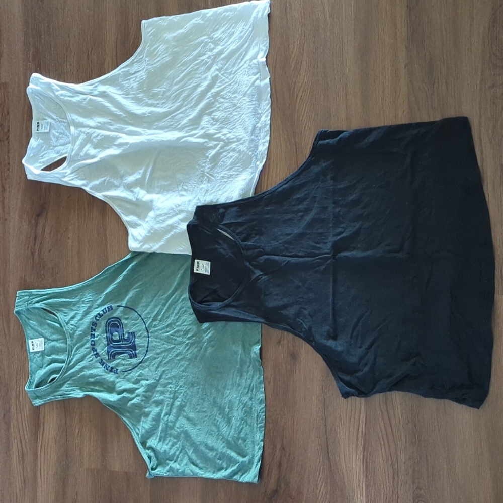 VS Pink muscle tees